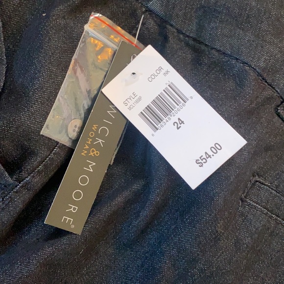 Preswick & Moore Capri Jeans Size 24W New $54 - Picture 2 of 8